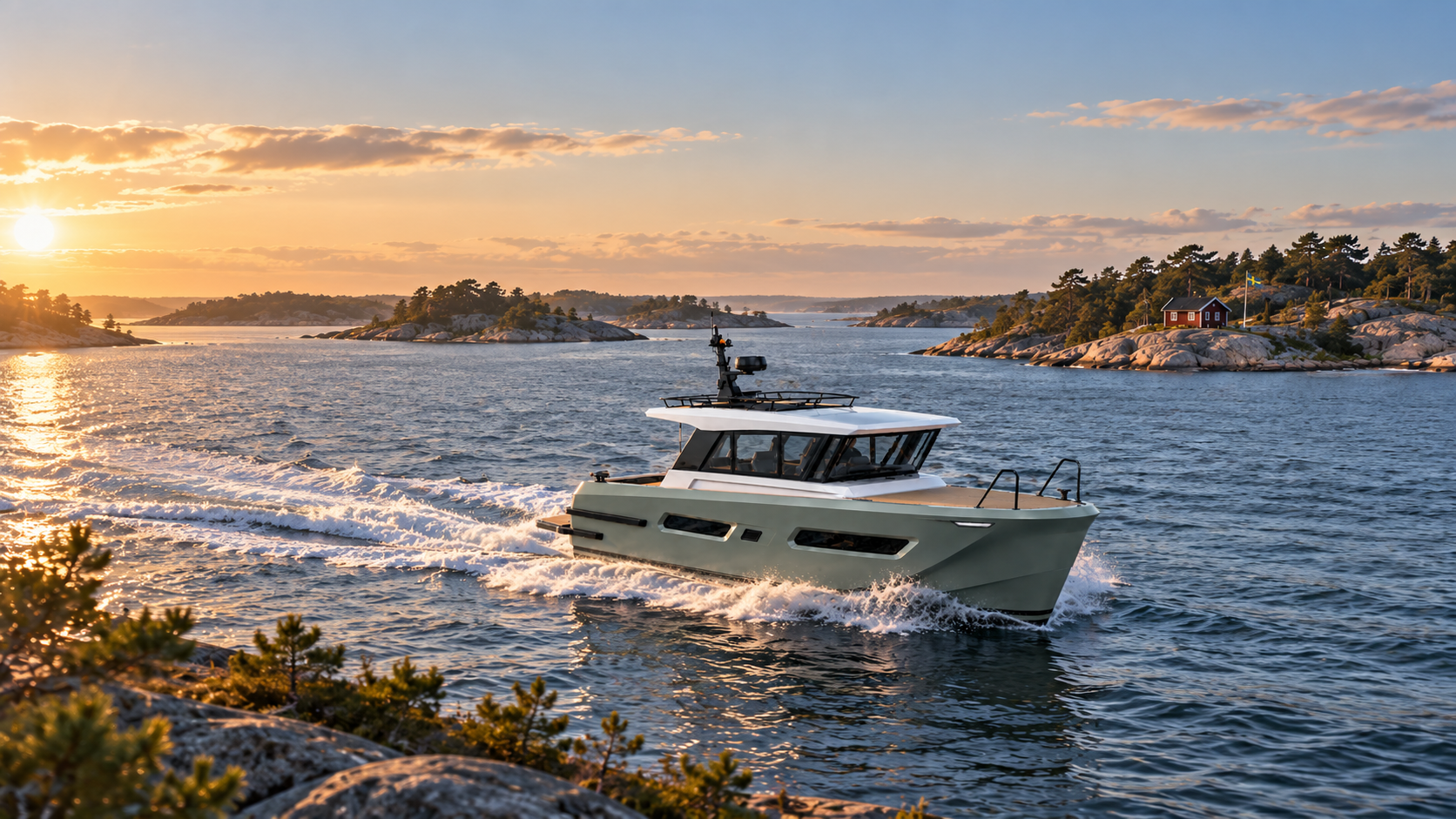 North Patrol 35 aluminium explorer construction